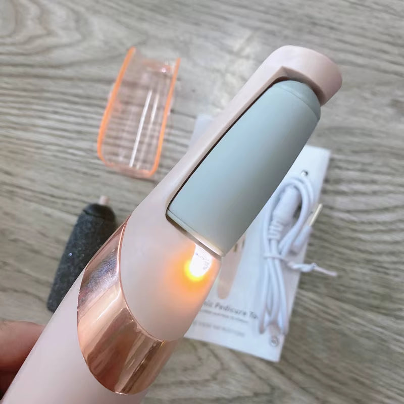 Rechargeable Electric Callus Remover Cordless Women Men Electronic Foot File Removes Dry Coarse Skin Calluses on Heels Sale